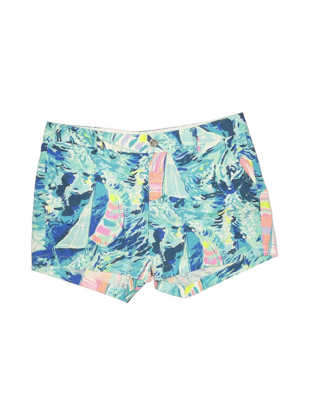 Lilly Pulitzer Women's Callahan Sailboat Shorts Size 12